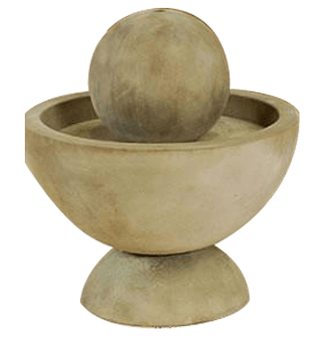 Tondo Outdoor Cast Stone Garden Fountain Small Fountain Tuscan